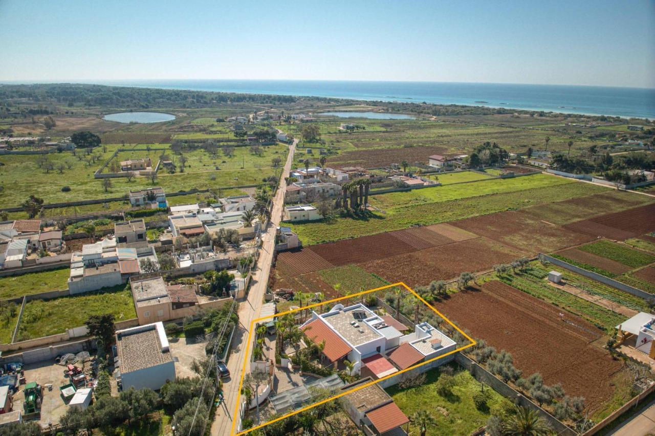 Villetta Climatizzata Mar Torre San Giovanni Ugento Dış mekan fotoğraf